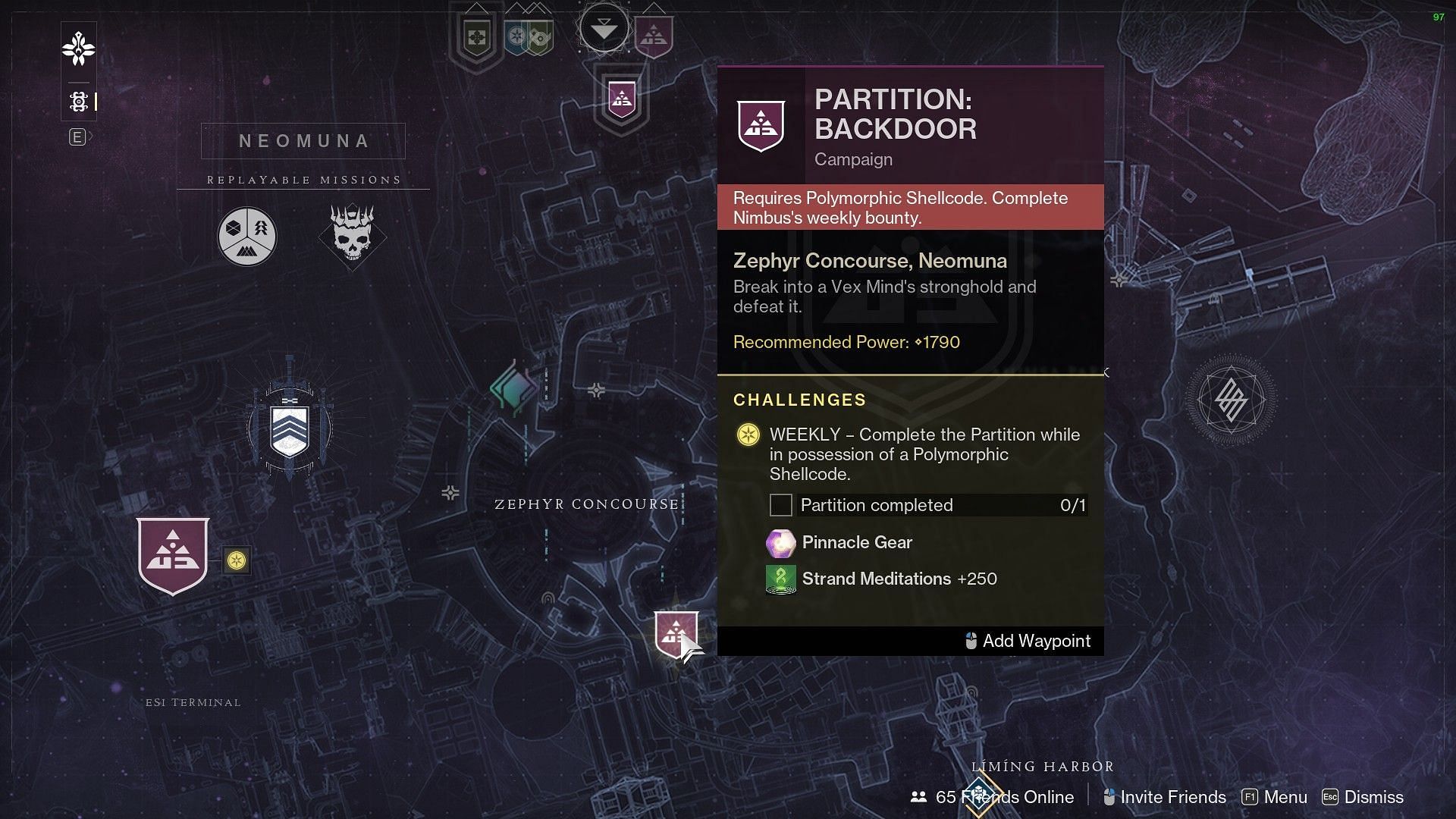 Vex Strike Force zone (Image via Destiny 2)